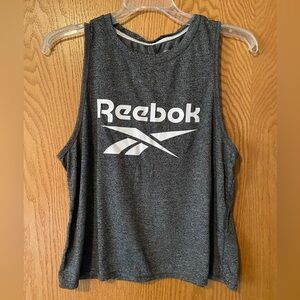 Reebok Crop Open-Back Tank